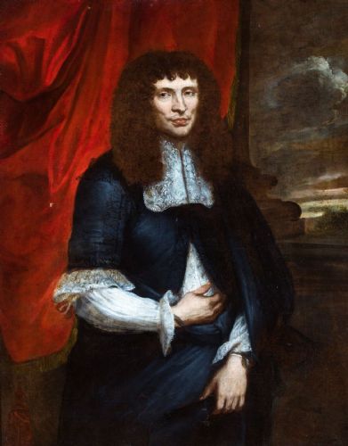 Retrato de caballero con peluca